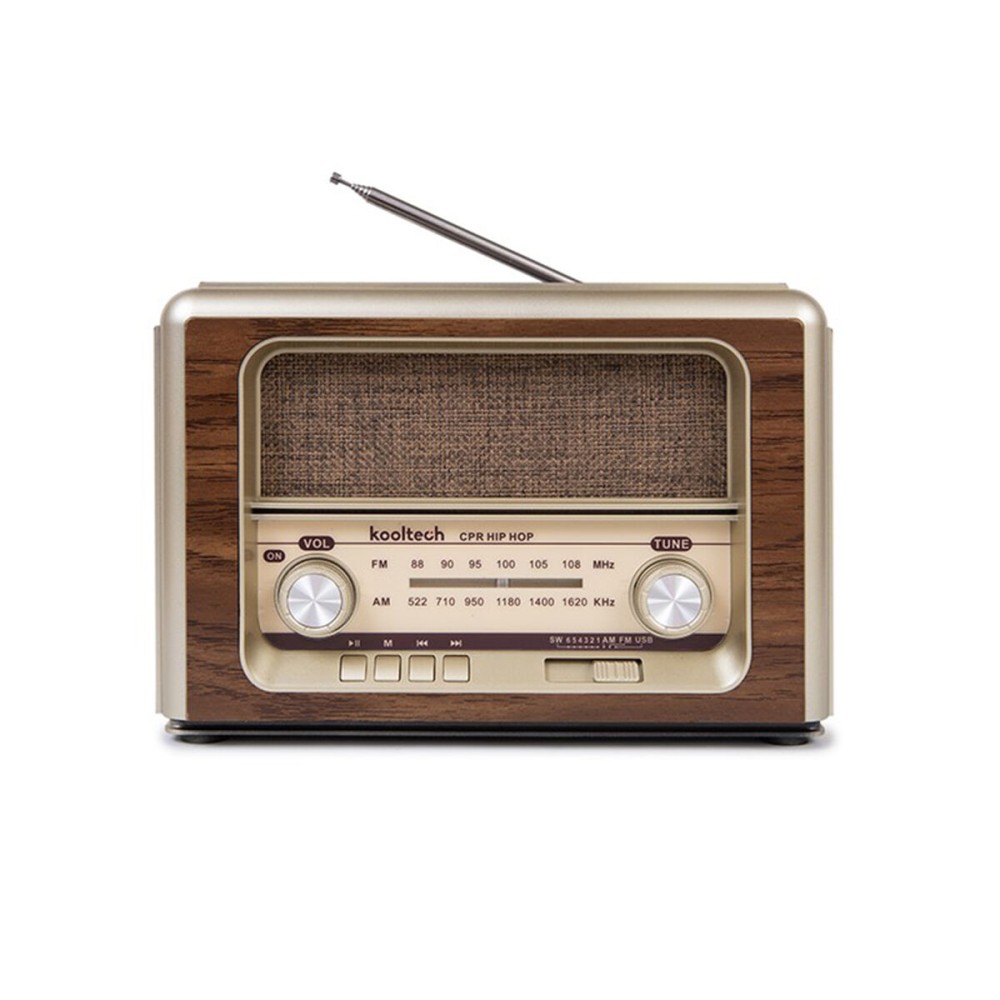 Tragbares Bluetooth-Radio Kooltech Retro AM/FM