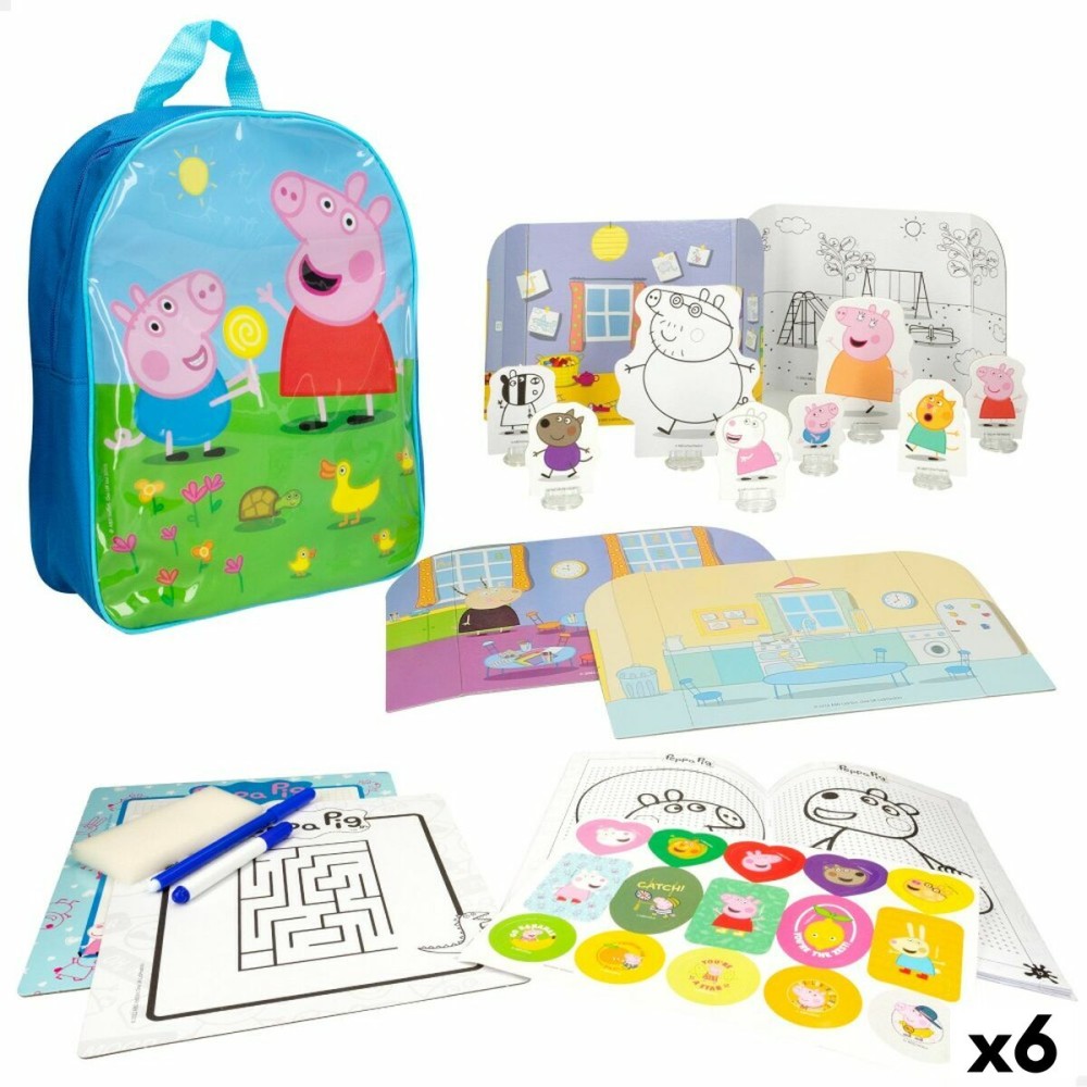 Jouet Educatif Peppa Pig 23 x 31 x 9 cm (6 Unités)