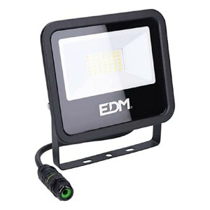 Floodlight/Projector Light EDM 70407 Black F 30 W (4000 K)