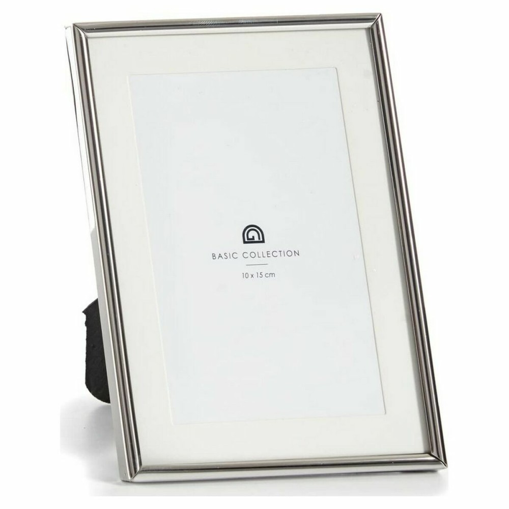Cadre photo Gift Decor Argenté Verre Acier (12 Unités)
