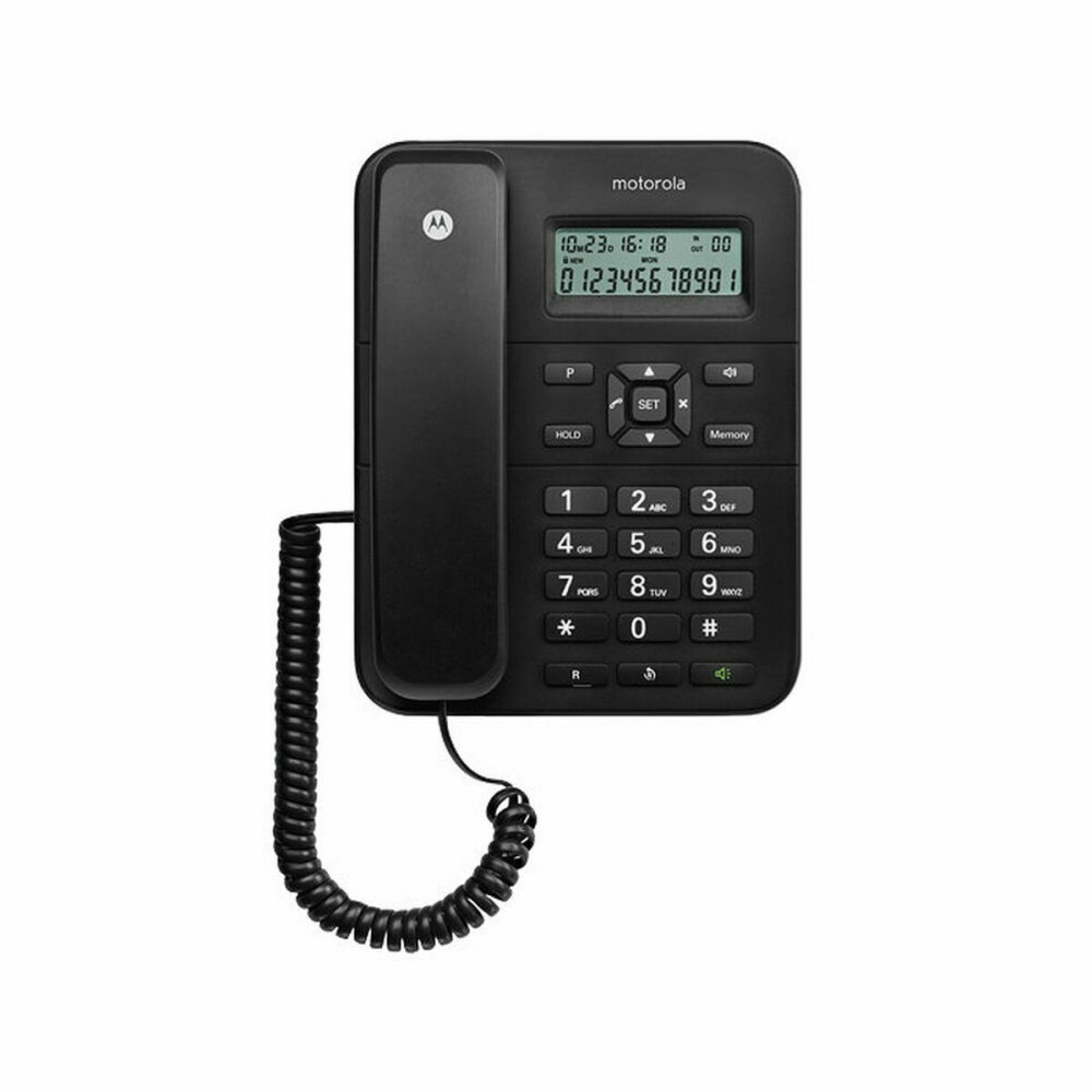 Téléphone fixe Motorola Noir