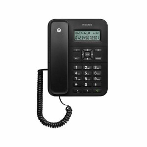 Téléphone fixe Motorola Noir