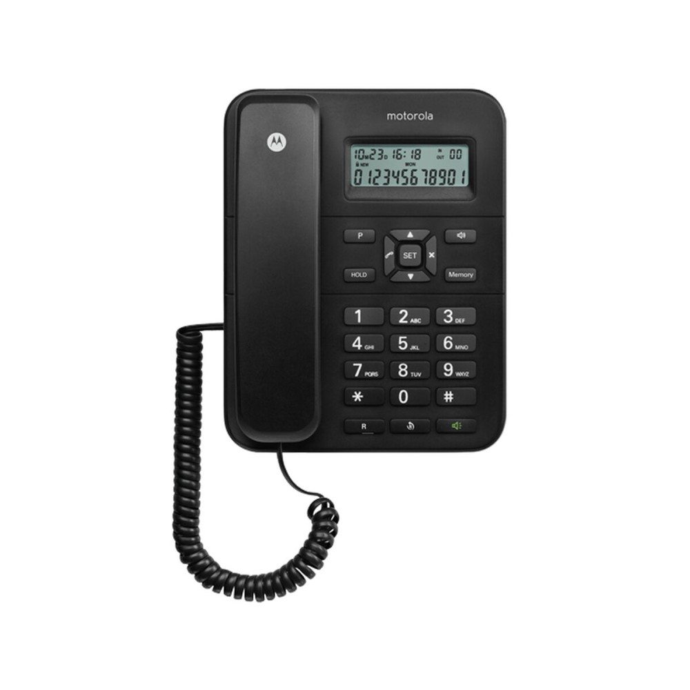 Téléphone fixe Motorola Noir
