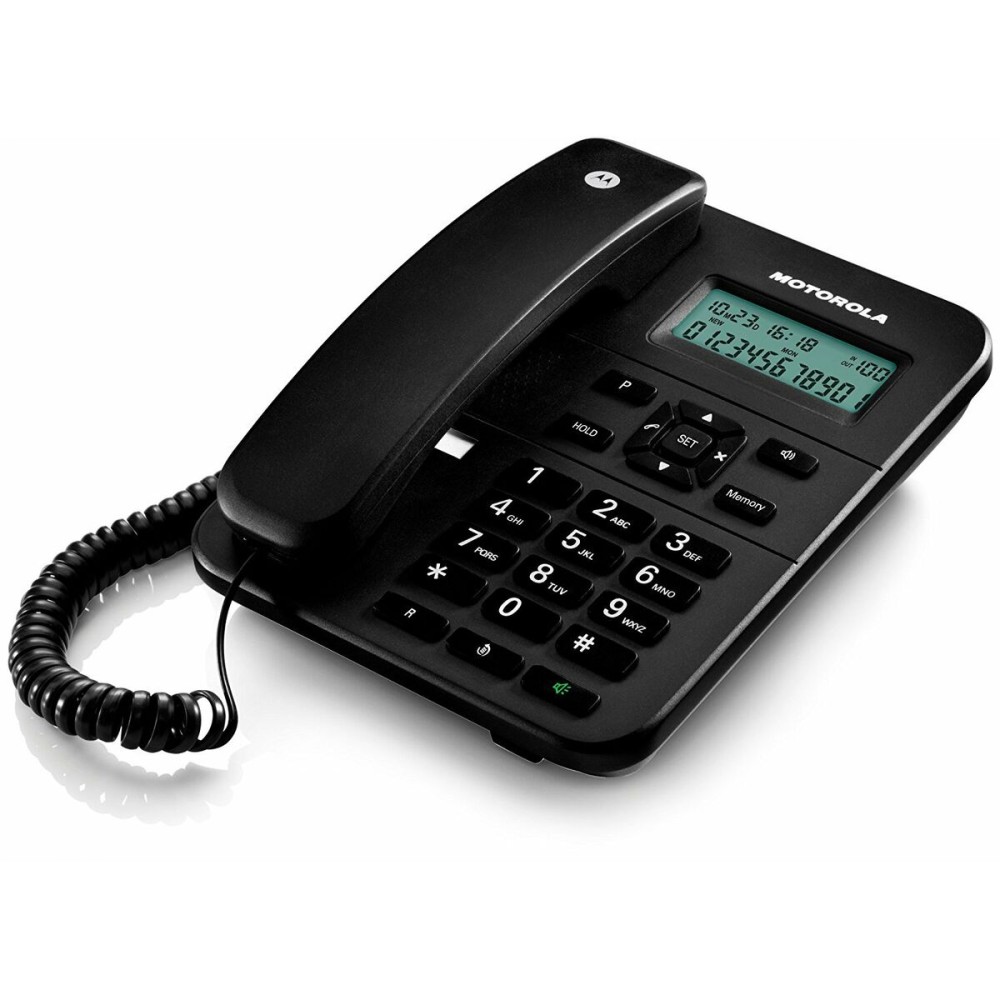 Téléphone fixe Motorola Noir