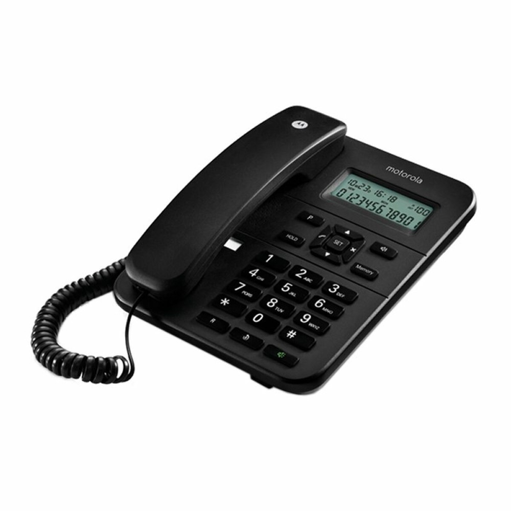 Téléphone fixe Motorola Noir