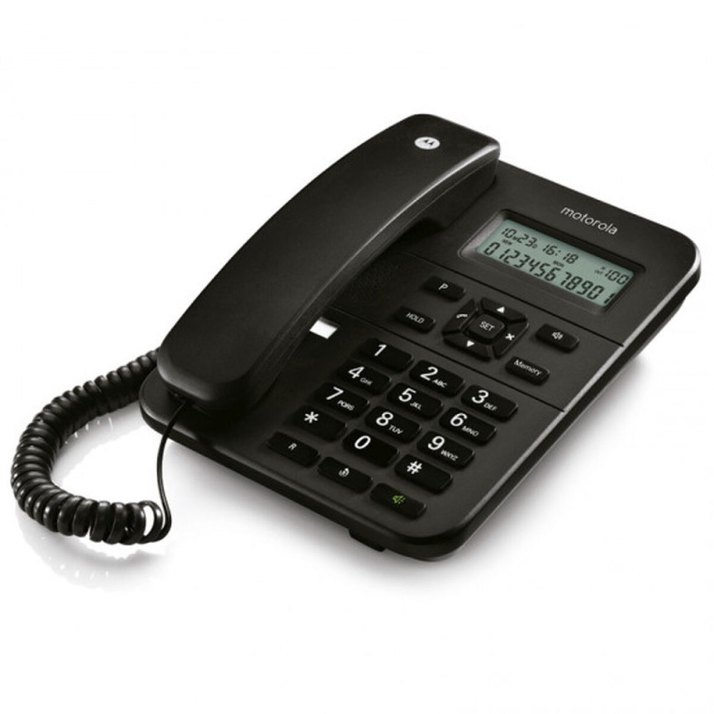 Téléphone fixe Motorola Noir