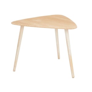 Table Basse Gift Decor Blanc Marron Bois 60 x 48 x 64 cm