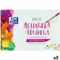 Bloc aquarelle Oxford 10 Volets 300 g/m² (5 Unités)