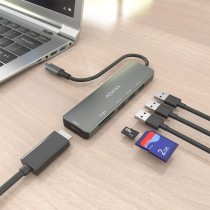 USB Hub Aisens ASUC-6P024-GR