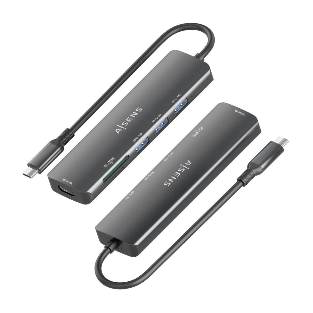 USB Hub Aisens ASUC-6P024-GR