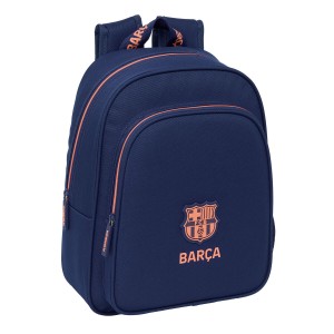 Schulrucksack F.C. Barcelona Marineblau 27 x 33 x 10 cm