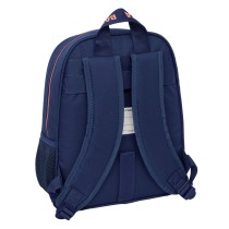 Schulrucksack F.C. Barcelona Marineblau 27 x 33 x 10 cm