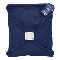 Rucksacktasche mit Bändern F.C. Barcelona Marineblau 35 x 40 x 1 cm