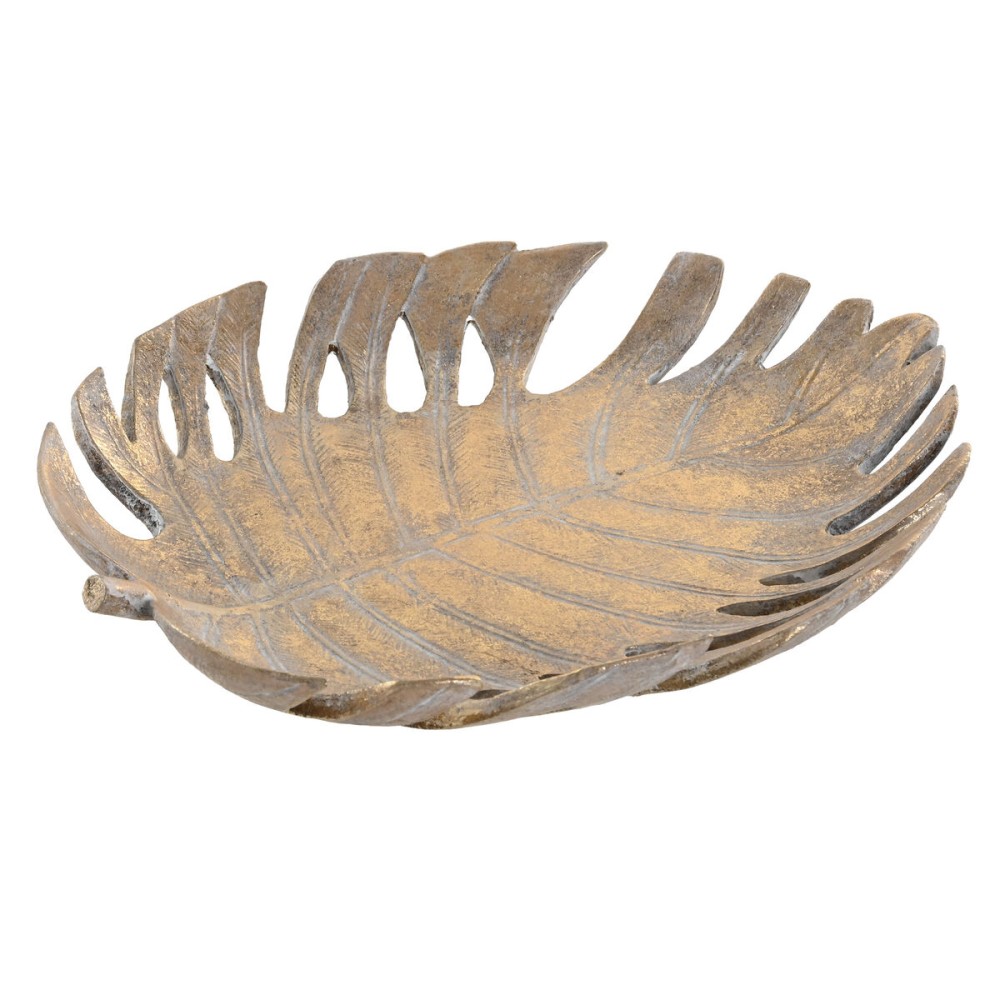 Centre de Table Home ESPRIT Doré Résine 34 x 29 x 5 cm
