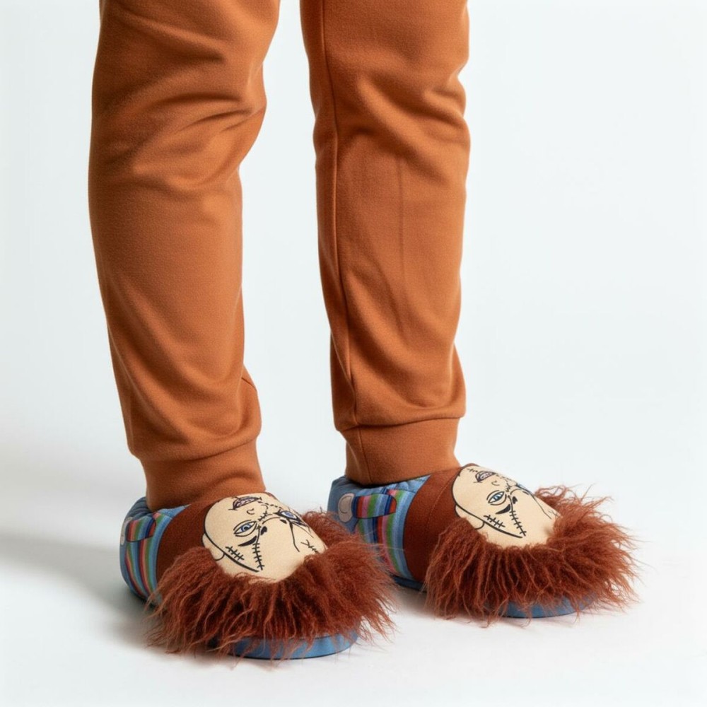 Hausschuhe Chucky Blau