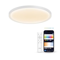 LED Flush-fitting ceiling light KSIX SmartLED KSIX Halo 2 White Plastic 25 W (3000k - 6500k) (6500 K)