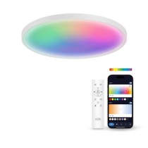 LED Flush-fitting ceiling light KSIX SmartLED KSIX Halo 2 White Plastic 25 W (3000k - 6500k) (6500 K)