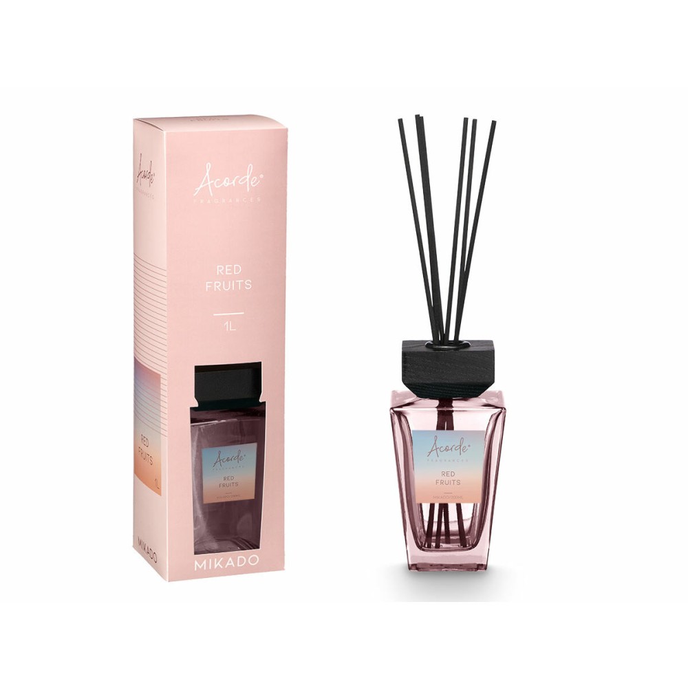 Bâtonnets Parfumés Acorde RED FRUITS 1 L (4 Unités)