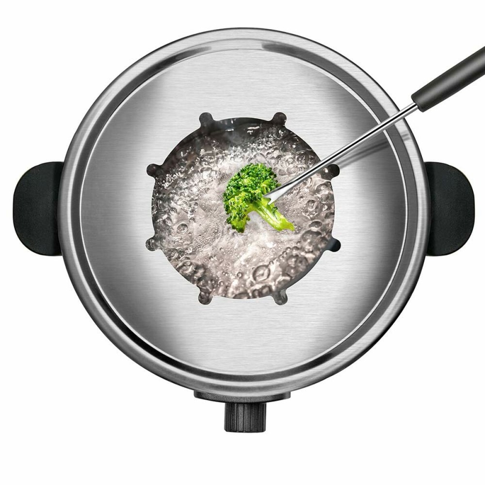 Fondue Set Taurus FF2 Schwarz Silberfarben 1000 W