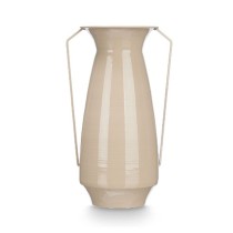 Vase Gift Decor Marron Fer Conique 25,5 x 41,5 x 18,5 cm (4 Unités)