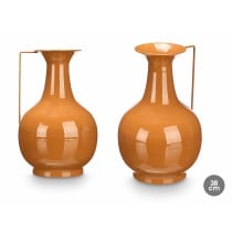 Vase Gift Decor Ziegel Eisen Bold 24 x 38,5 x 14,8 cm (4 Stück)
