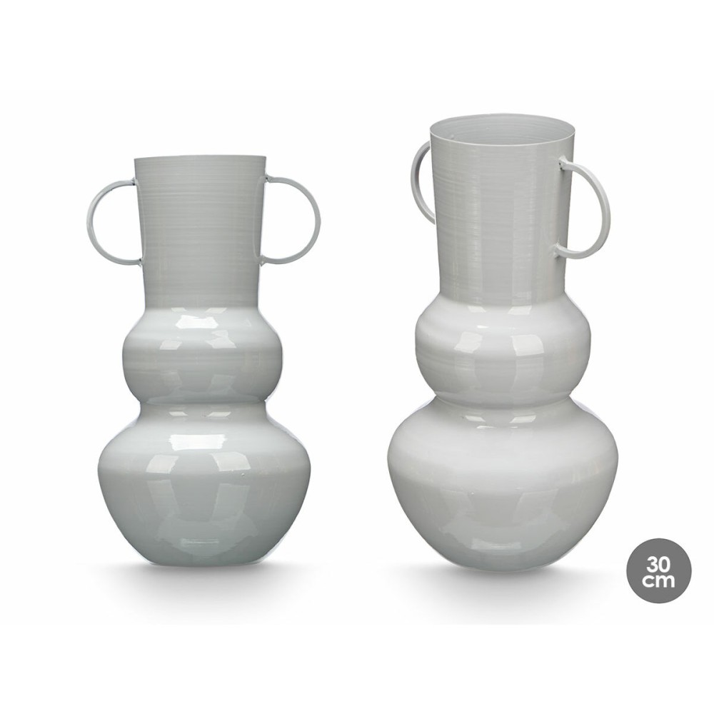 Vase Gift Decor Gris Fer Ballon 17,5 x 30 x 16 cm (6 Unités)