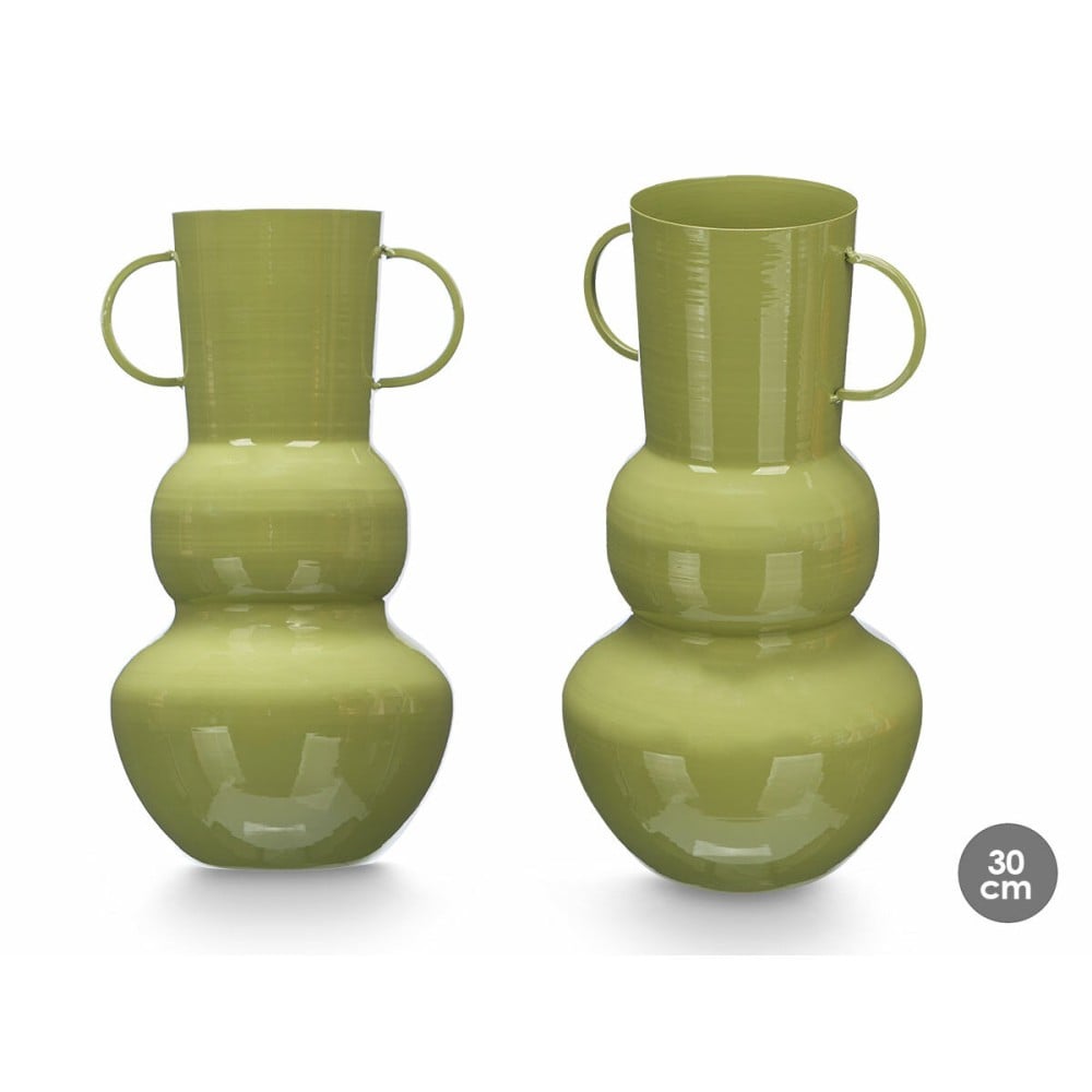 Vase Gift Decor Vert Fer Ballon 17,5 x 30 x 16 cm (6 Unités)
