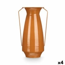Vase Gift Decor Tile Iron Conical 25,5 x 41,5 x 18,5 cm (4 Units)
