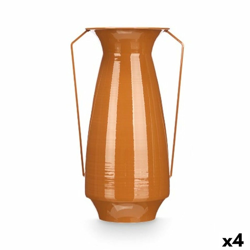Vase Gift Decor Ziegel Eisen konisch 25,5 x 41,5 x 18,5 cm (4 Stück)