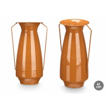 Vase Gift Decor Tuile Fer Conique 25,5 x 41,5 x 18,5 cm (4 Unités)