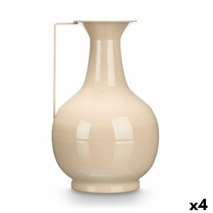 Vase Gift Decor Braun Eisen Bold 24 x 38 x 14,8 cm (4 Stück)