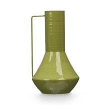 Vase Gift Decor grün Eisen konisch 17 x 29 x 7 cm (6 Stück)
