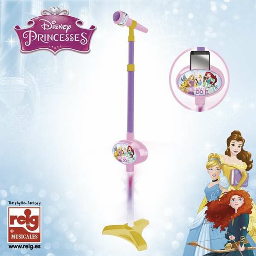 Microphone jouet Disney Princess À pied MP3