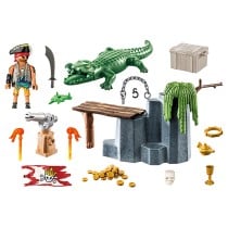 Playset Playmobil 71473 Crocodile Pirate 59 Pieces