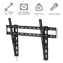 Support de TV Hama 00220818 100" 75 Kg