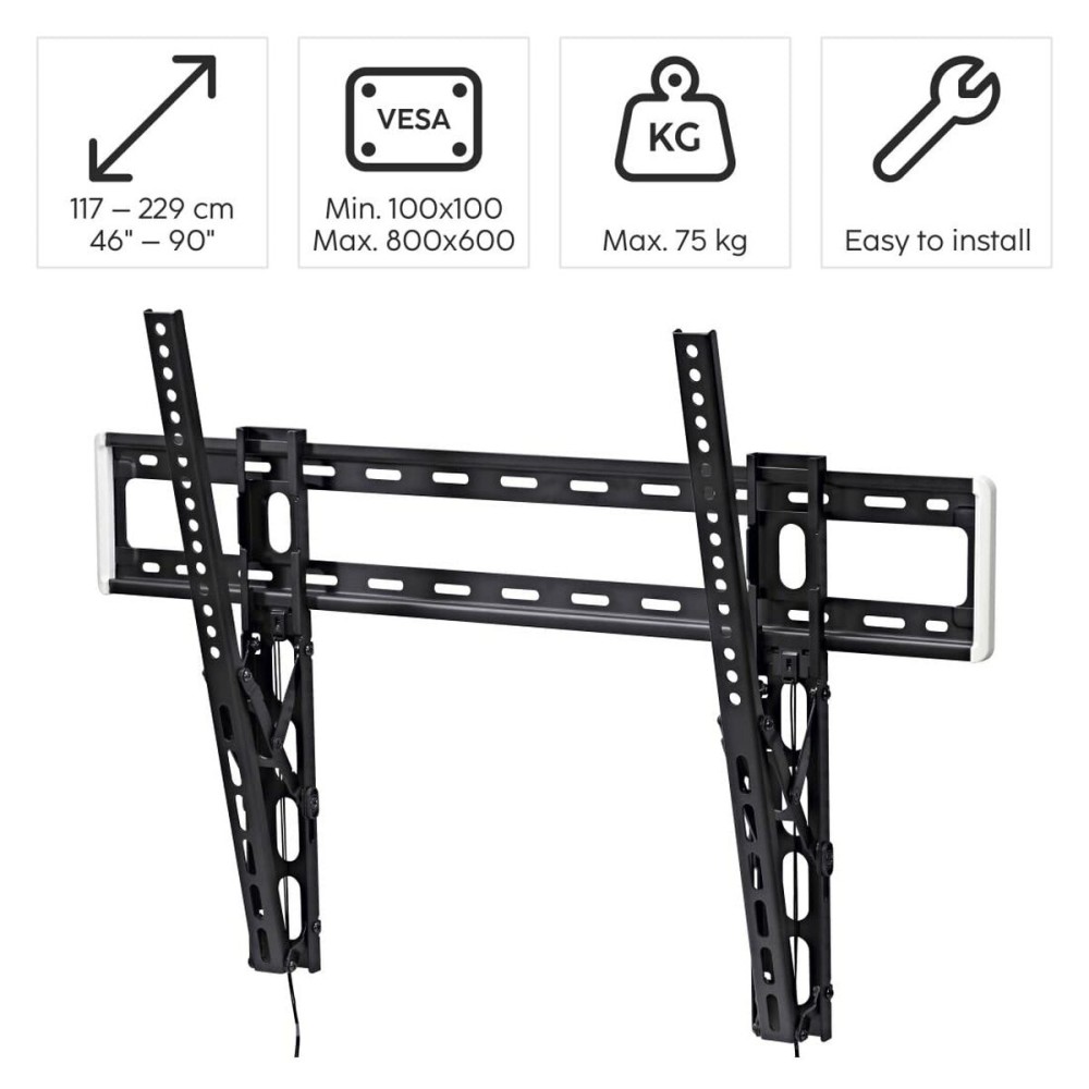 Support de TV Hama 00220818 100" 75 Kg