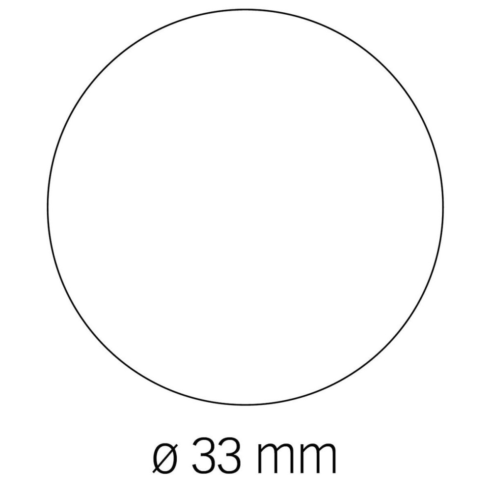 Autocollants Apli Bleu Rond