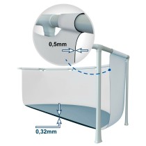 Schwimmbad Abnehmbar Intex 26712 366 x 76 x 366 cm 6503 L