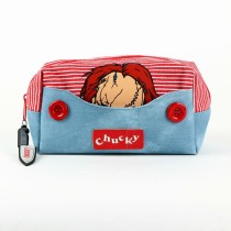 Reise-Toilettentasche Chucky Rot 50 % PVC 50 % Baumwolle Moderne 20 x 11 x 9 cm