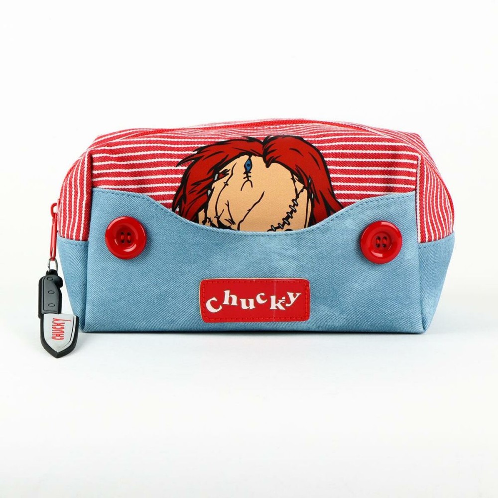Reise-Toilettentasche Chucky Rot 50 % PVC 50 % Baumwolle Moderne 20 x 11 x 9 cm