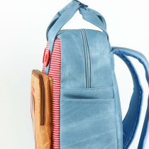 Lässiger Rucksack Chucky Rot Moderne 27 x 43 x 11 cm
