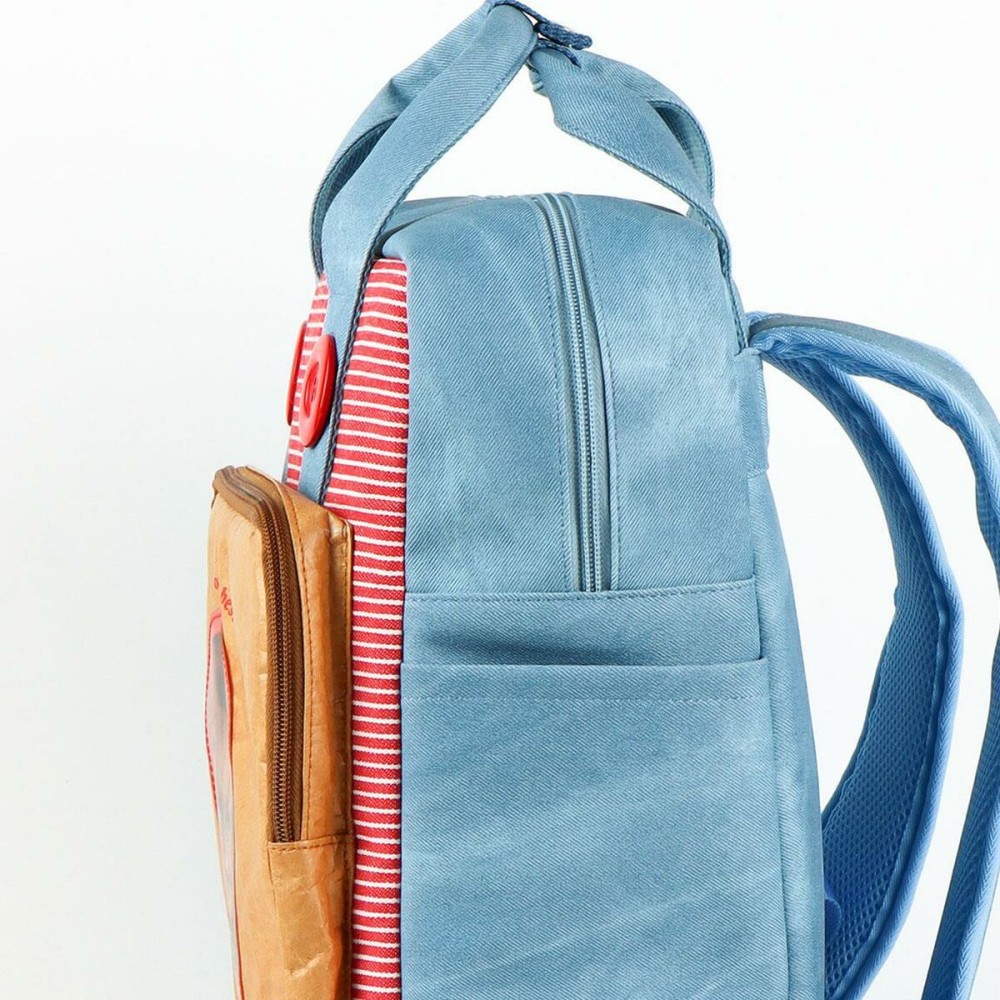 Lässiger Rucksack Chucky Rot Moderne 27 x 43 x 11 cm