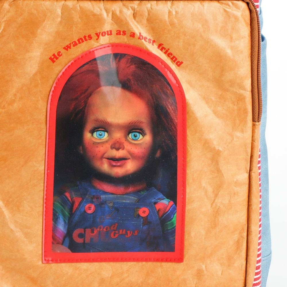 Lässiger Rucksack Chucky Rot Moderne 27 x 43 x 11 cm