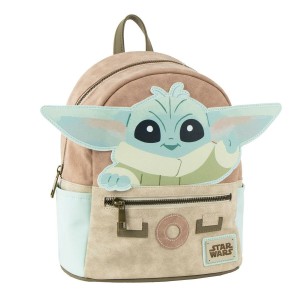 Casual Backpack The Mandalorian Beige Modern 22 x 26 x 13 cm