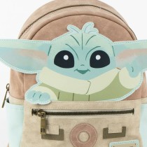 Casual Backpack The Mandalorian Beige Modern 22 x 26 x 13 cm