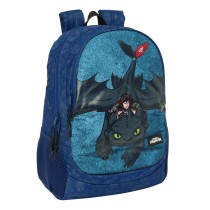 School Bag How to Train Your Dragon Dark blue 32 x 44 x 16 cm