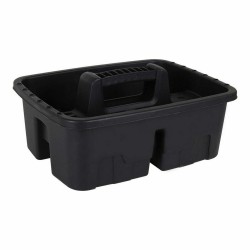 Boîte à outils Dem Brico Plateau Noir 38,5 x 29,5, x 17 cm (6 Unités)