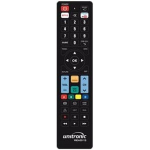 Universal Remote Control GBS JL1713/UNI Black