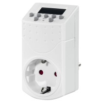 Prise avec programmateur numérique Hama Mini 230 V 16 A