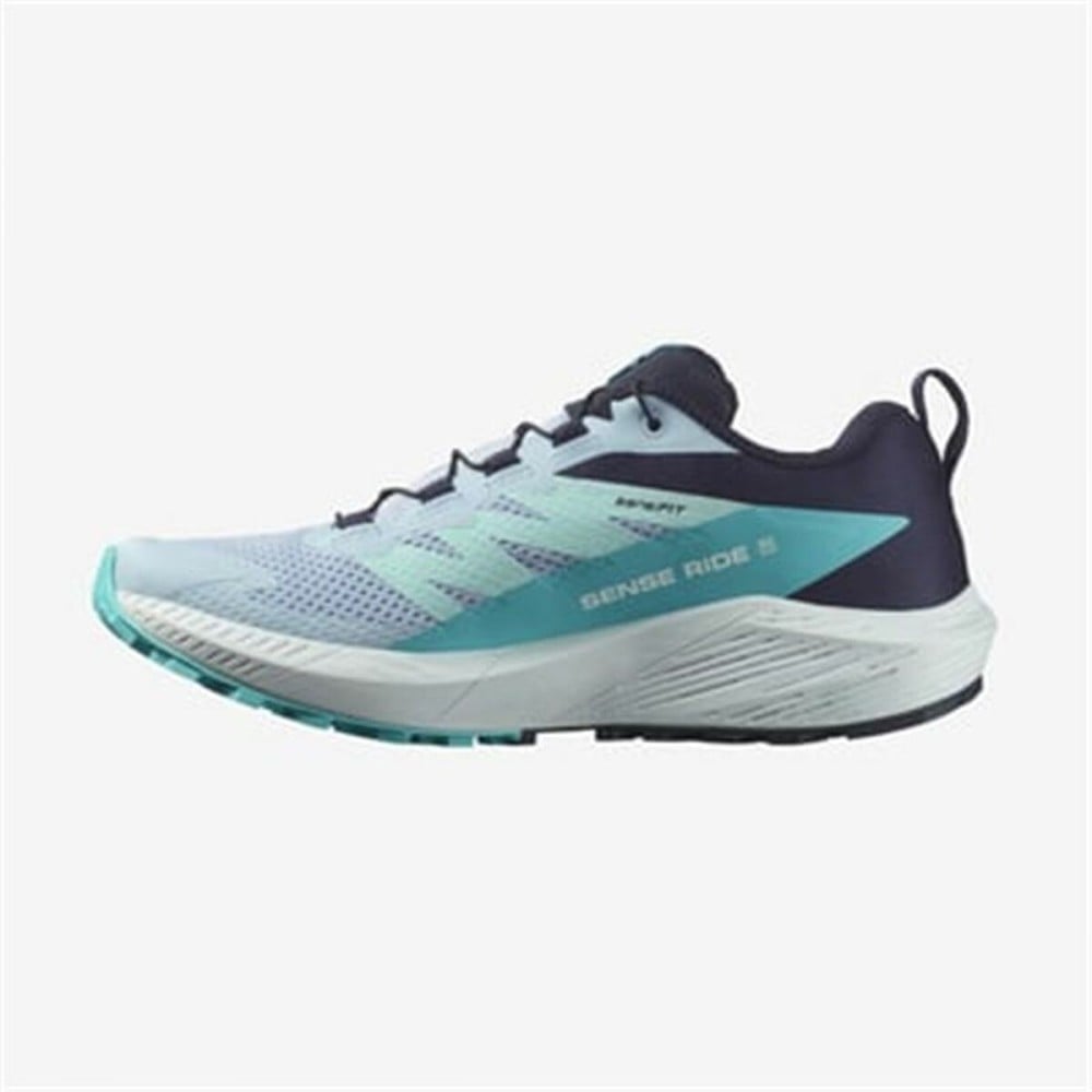 Running Shoes for Adults Salomon Sense Ride 5 Light Blue